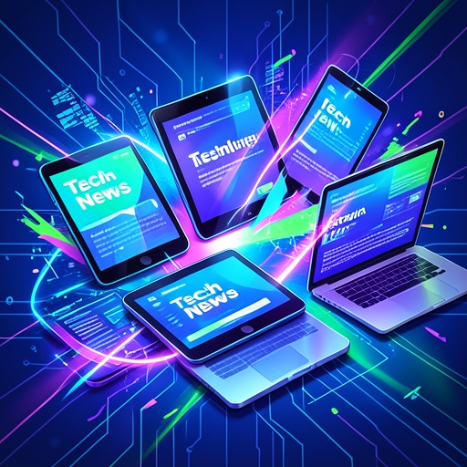 Illustration 1 for Tech News