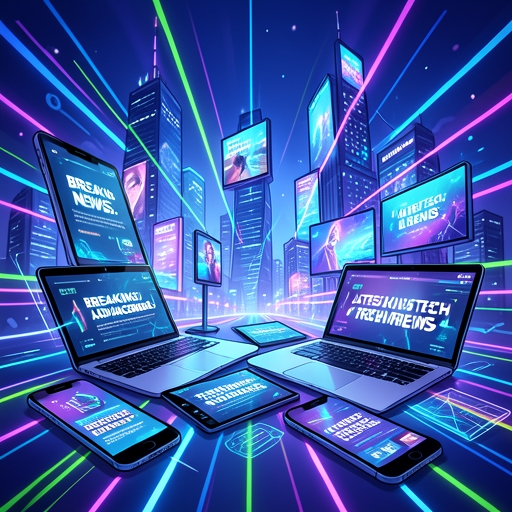 Illustration 6 for Tech News
