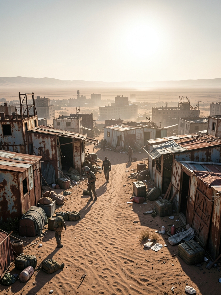 Em meio ao deserto arrasado, a cidade de Nova Esperança está enfrentando uma das maiores crises de sua história. A falta