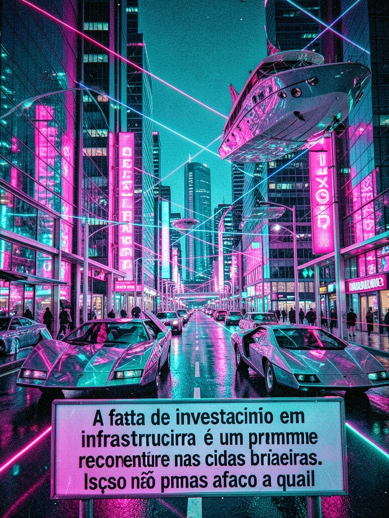 A falta de investimento em infraestrutura é um problema recorrente nas cidades brasileiras. Isso não apenas afeta a qual