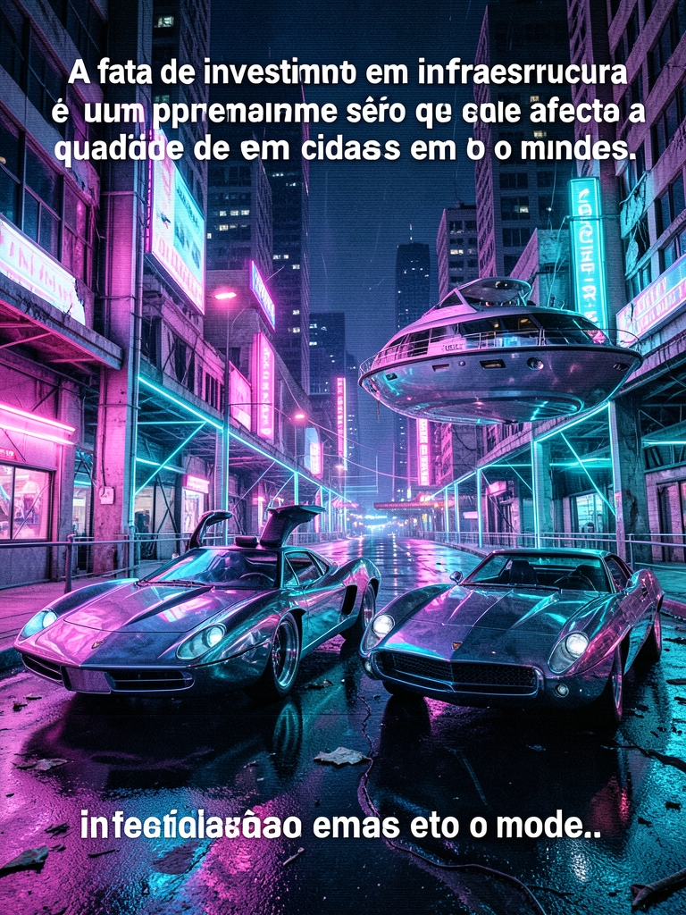 A falta de investimento em infraestrutura é um problema sério que afeta a qualidade de vida em cidades em todo o mundo.