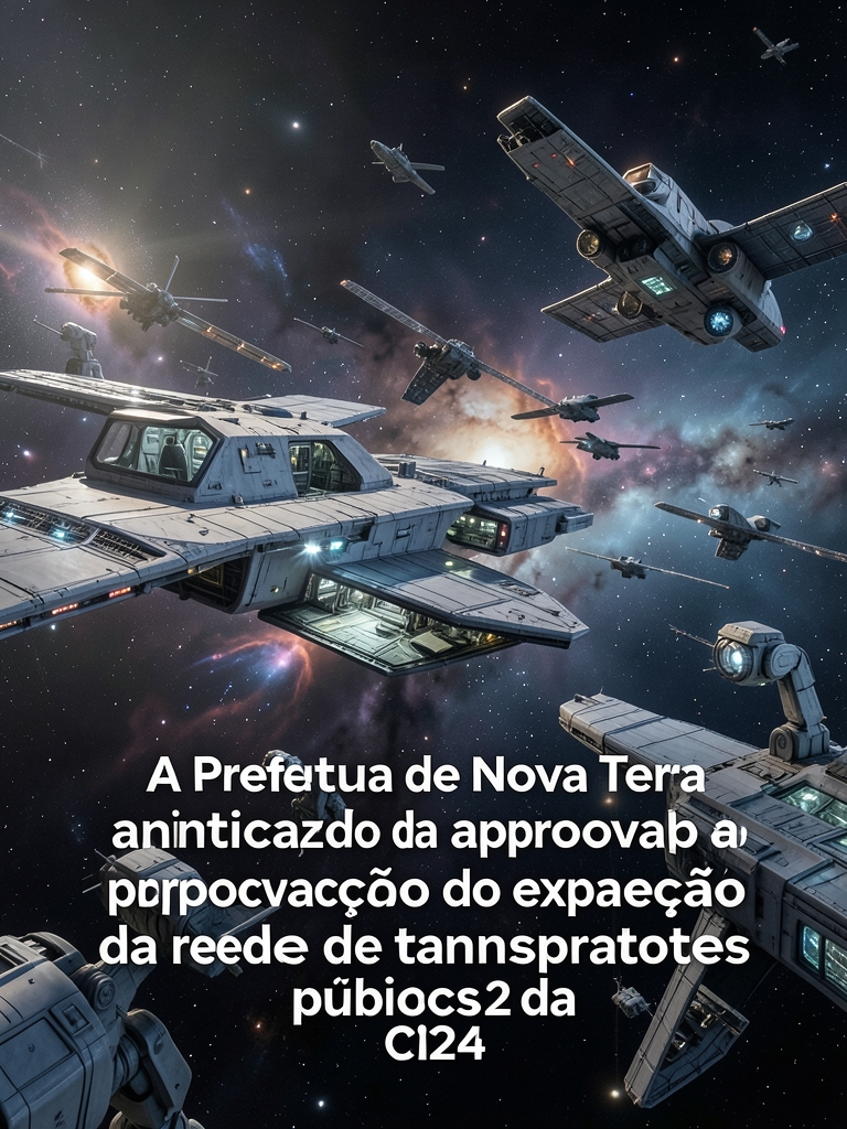 A Prefeitura de Nova Terra anunciou ontem a aprovação do projeto de expansão da rede de transportes públicos da cidade.