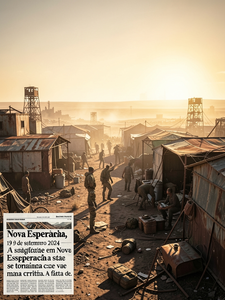 Nova Esperança, 19 de setembro de 2024 - A situação em Nova Esperança está se tornando cada vez mais crítica. A falta de